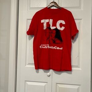 TLC CrazySexyCool Celebration Tour Tee XL Red Reunion Concert Shirt